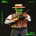 BROTOYS 1/12 남성 군인 미국 코미디 슈퍼 히어로 마스크 몬스터 맨 짐 캐리 풀 세트, 액션 피규어 바디, LR009 : 월드셀러샵