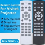 Vivitek 프로젝터 리모컨 H1186-WT H1186 D8300 D8300EST D8300LT D8300ST H5080 H5085 H5085HD H5082용 ZF : 본감잔플렉스