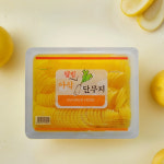 얇은 단무지 세절 슬라이스 웰빙 얇은 소포장 단무지 (2.6kg) : 짜몽하우스