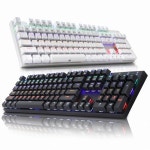 앱코 해커 K640 게이밍 기계식 키보드 청축 PC방 사무용 풀배열 발로란트 게임용 : 게이밍 몬스터 기어