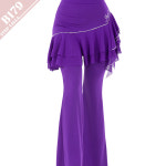 랩바지 라인댄스 여성댄스바지 사교 라틴 모던 B179 : 스탭랄라