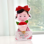 카네이션비누꽃 대두스탠딩 부모님선물 어버이날 용돈박스 : 대두야