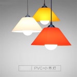 PVC 펜던트 조명 플라스틱 전등 갓 현대 주방 매달려 램프 다 이닝 룸 침실 홈 장식 : 제이미린