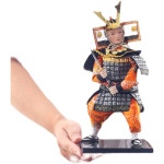 사무라이 인형 빈티지 조형물 갑옷 장식품 쇼군 소장용 레스토랑 일식집 W 01 : 두근샵