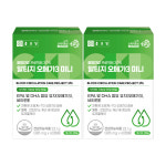 종근당 혈행건강 프로젝트365 초임계 알티지오메가3 미니 385mgx60캡슐 1+1 2박스 : 종근당