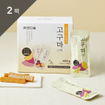 자연다움 간편하고 든든하게 고구마스틱 군고구마바 고구마말랭이 아기간식 400g, 2개 : 웰리유