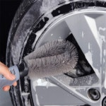 슈퍼리치디자인 타이어 휠 틈새 청소솔 휠세차 청소빗 : 슈퍼리치추천샵