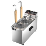 국수 면 삶는 기계 전기 냉면 탕면기 업소용 해면기 우동 2구 채반 면탕기 : 도깨비포켓