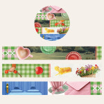 [헤븐에비뉴] Sunday in Paris 감성 마스킹테이프 : Heaven Avenue
