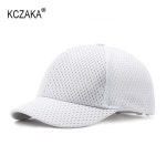 KCZAKA 남성용 쇼트 브림 캡 캐주얼 메쉬 통기성 하드 탑 블랭크 빌 야구 모자 스포츠 심판 5cm : 더블유무역.