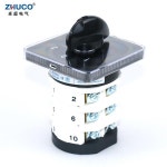 ZHUCO SZL9-32 3 1-0-2 위치 상 나사 실버 접촉 전기 선택기 공용 캠 : 서원01