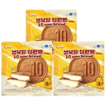 성북당 원조 십원빵 자연치즈 모짜렐라 3개입 식사대용 아이간식 : 성북당