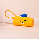 카카오프렌즈 힙스터 도킹형 보조배터리 5000mAh (C타입/8핀) 라이언 : 주식회사 리튬포어스