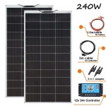XINPUGUANG태양광 패널 키트 또는 유연한 태양 전지 모듈 광 발전 12V/24V 배터리 충전기용 120W 도매 : 구대1등 장사장2