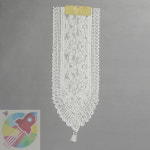 DPK 레이스 테이블 러너 33x183센치 아이보리 식탁패드 식탁꾸미기 테이블매트 : 다팔꼬얌