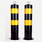 주차 고정형 안전 U자형 레귤러 차단봉 30 주차봉 앙카식 충돌방지 50CM고정형 30cm 0.6MM 진입 일자 기둥 볼라드 차단 진입금지 레귤러... 