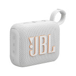 삼성공식파트너 JBL GO4 휴대용 캠핑 무선 미니 블루투스 스피커 화이트 : 삼성파트너 케이원에이브이