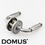 504SC 도무스 엔틱 문고리 고급방문손잡이 실버 무광 DOMUS : 제일 철물