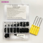 SCUBA 다이빙 O링 NBR70 4 도구 픽 가지 O링, 상자, SS 키트 15 : 제이 네트워크