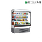 그랜드우성 오픈쇼케이스 오픈다단 청과 야채 낙농 음료용 5자 내치형 GWO-MFA15DA : minomall