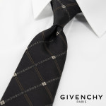 GIVENCHY 지방시 로고 레터링 넥타이 명품 클래식 실크 타이 J5912-001 블랙 : 아비스몰