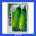 진흥 애호박 씨앗 30립 애호박씨앗  텃밭식물 : 충대농자재