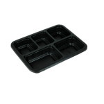 TY 2116-5A 400개 세트 5칸용기 일회용 PP 반찬포장용기 뚜껑포함 : 유앤팩