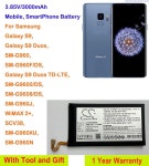 삼성 갤럭시 S9 SCV38 SM G960 G9600 G9608 EB G960J 2 G960XU 3000mAh WiMAX BG960ABE G960N 배터리 G960F : NA2cp