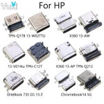 YuXi HP Spectre X360 13-AW 13-AP TPN-Q212 TPN-Q178 TPN-C127 EliteBook 735 ChromeBook14 5G USB C 타입 충 : 감플렉스