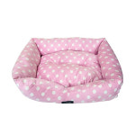 [블링독]모모 논슬립 땡땡이 방석(핑크)L 애견방석 강아지방석 : 아루네 펫살롱