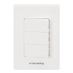 포유라이팅 국산 3구 무전원 스위치 매입형 수신기 위너스 : 포유 라이팅