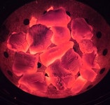 커피숯돌이(산지)  참숯 백탄 바베큐 캠핑 고기 펜션 구이용 숯 밝은참숯 7kg : 밝은참숯