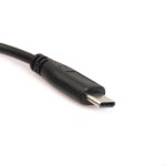 LX9A Type C USB 3.1 6p 용 남성에서 미니 USB 여성 충전 데이터 케이블 : 캄캄진플렉스