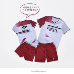 포티스 경기용 배드민턴 반바지 의류 4부 F/S4W-BU01 : 포티스2024