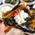 동해안자연산돌미역 해녀채취1kg 산모 돌미역국 제철미역 : 1번수산