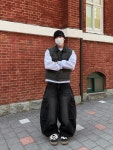 넥 피그먼트 워싱 베스트 : 해피어스