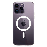 아이폰 투명 맥세이프 케이스 에어스킨하이브리드맥핏 화이트, 아이폰14 프로 : 슈피겐