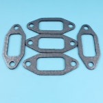 HUSQVARNA 362 365 371 372 385 390 전기 톱용 5개/몫 머플러 배기 가스켓 키트  503775901 존세레드 2063 2071 : 글로벌코잉