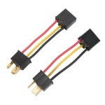 자동차 교체용 헤드라이트 소켓 컨버터 친환경 헤드라이트 와이어링 하네스 컨버터 H4656 H5054 H6052 용 휴대용 : 십오플렉스