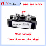 3 상 정류기 브리지 모듈 MDS100A 1600V 60A 75A 90A 100A 120A 150A 패키지 M340 HS2095 Radiator : 하이플랜