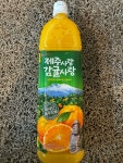 롯데칠성음료 롯데 제주사랑 감귤사랑 1.5L 12개 : 티어하임댕댕이