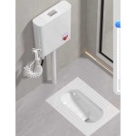 화장실 간이 배변 논커브 간이화장실 핑크실내/스쿼트화장실겸용 B타입 스쿼트 1 앞배수+이코노미 커브 낮은 A타입 물탱크 앞배수+단독구매 포함... 