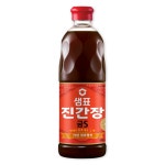 샘표 진간장 금S 860ml : 두배로마트