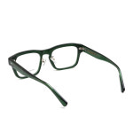 프랑소와핀톤 스퀘어 뿔테 클리어 그린 아세테이트 안경 고급안경테 데일리 ODEON3 Gg : 아이몬스터