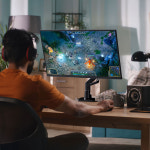 카멜마운트 MPS1G 싱글 게이밍 디자인 모니터 거치대 받침대 모니터암 : 카멜마운트