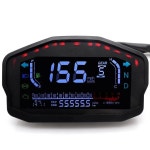 디지털 오토바이 속도계 LCD 주행 거리계 대시 14000RPM 타코미터 혼다 두카티 가와사키 스즈키 2 4 실린더 : 에이원 컴퍼니