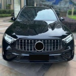 GT 스타일 프론트 범퍼 그릴 튜닝 액세서리 그리드, 메르세데스 벤츠 GLC 쿠페 C254 용, 2024 + 260 300 4MATIC 입구 메쉬 : 프린스타38