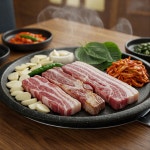 한판 삼겹살 대용량 구이용 (5kg내외) 구이,볶음,찌개 : 신세계축산유통