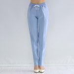 샵피라 S0275 수술복 스크럽복 여성 간호복 바지단품 하의 고무줄 밴딩 실습복 병원유니폼 : 샵피라