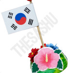 태극기만들기 아동 미술 유아 유치원 어린이집 교구 만들기재료 무궁화언덕 : 가사슈